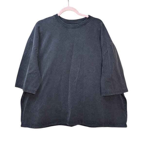 Machus Private Label Other - Machus‎ Private Label Men’s Oversized T Shirt Washed Black Size Small